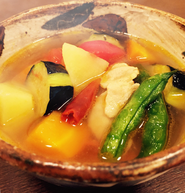 とりあえず、食ってみっけ? 炉庵のビルマ汁